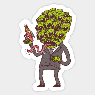 alien Sticker